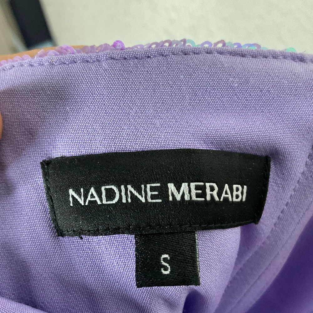 Nadine Merabi Fifi Purple Dress - Picture 14 of 16